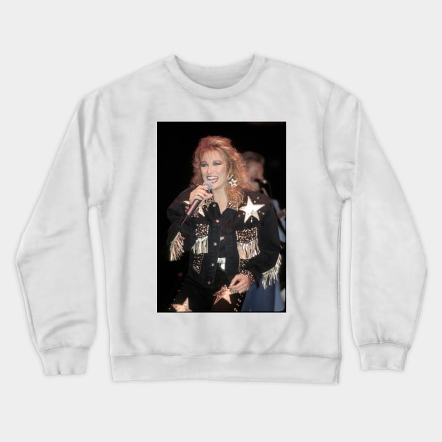 Tanya Tucker Photograph Crewneck Sweatshirt by Concert Photos